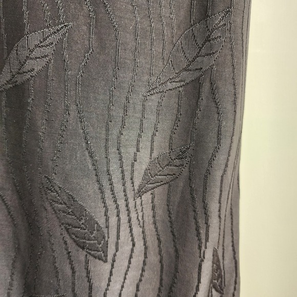 HYR Ruffle Flounce Skirt Womens XL Black Midi Jacquard Witchy Goth Whimsigoth - Picture 4 of 13